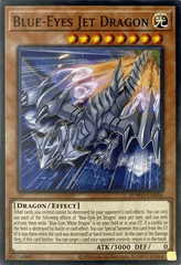 Blue-Eyes Jet Dragon - SDWD-EN006 - Common - Unlimited Edition (Misprint)